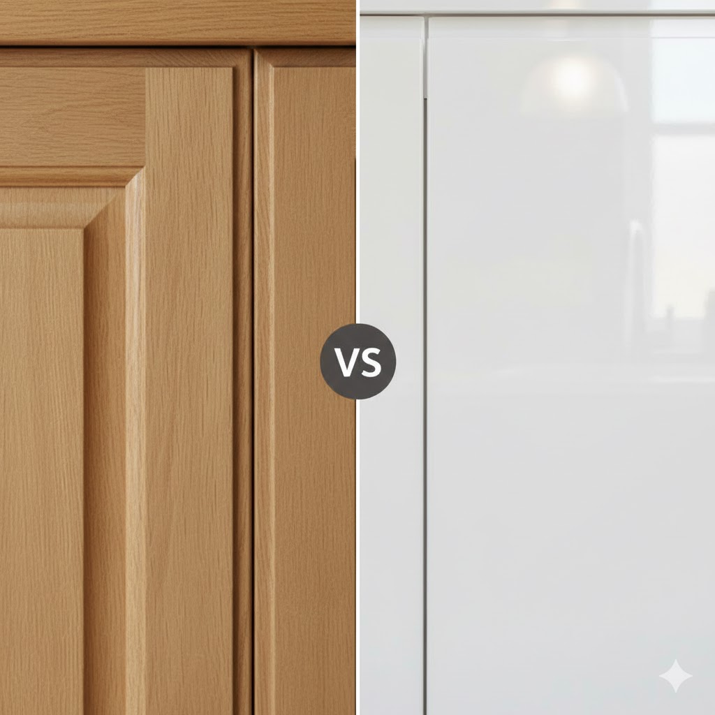 تفاوت کابینت ام دی اف و هایگلاس