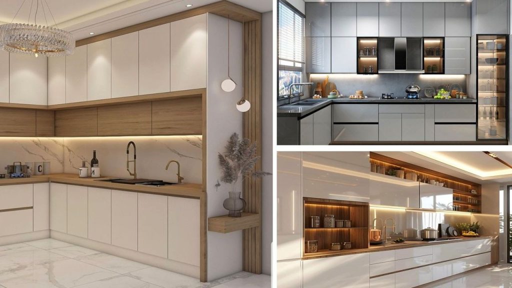 مقایسه قیمت کابینت ام دی اف و هایگلاس