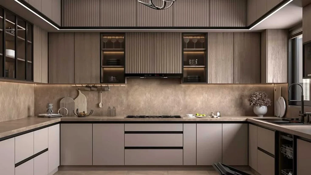 رنگ کابینت آشپزخانه کوچک